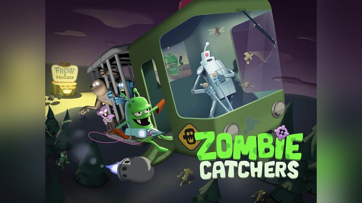 Версию zombie catchers. Zombie Catchers. Зомби Катчер комбо. Zombie Catchers грот.