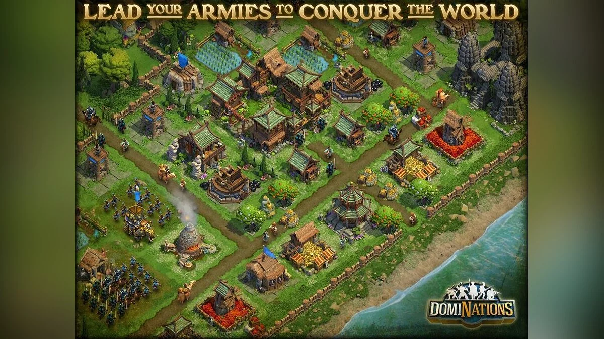 Скриншоты из DomiNations