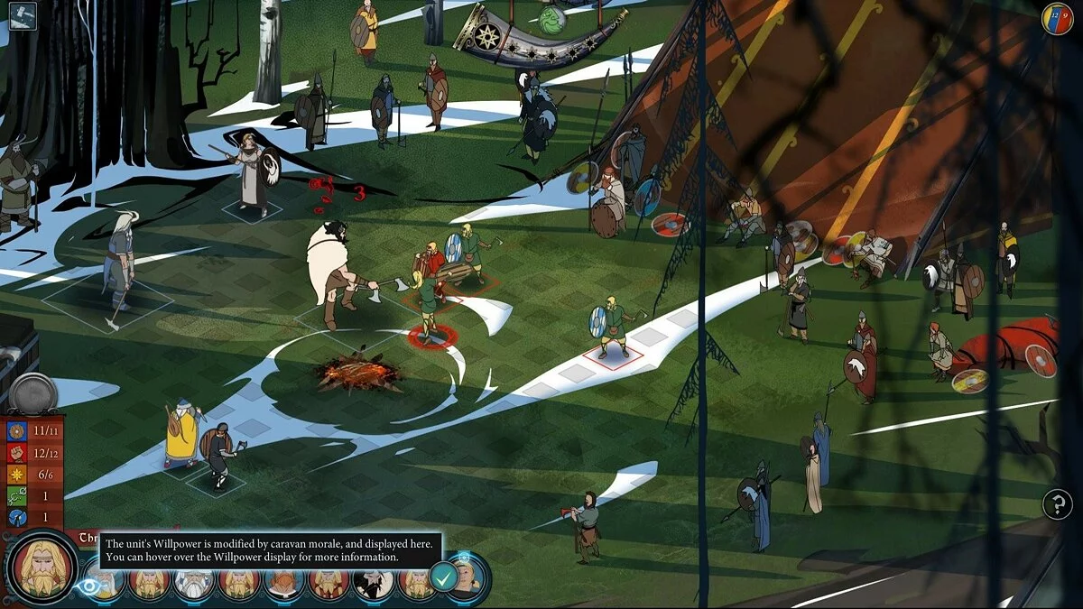 Скриншоты из Banner Saga 2