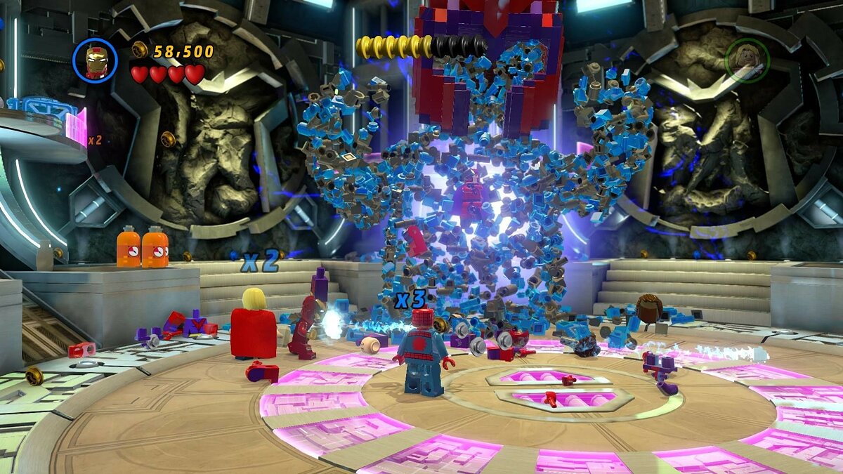 Карта lego marvel super heroes