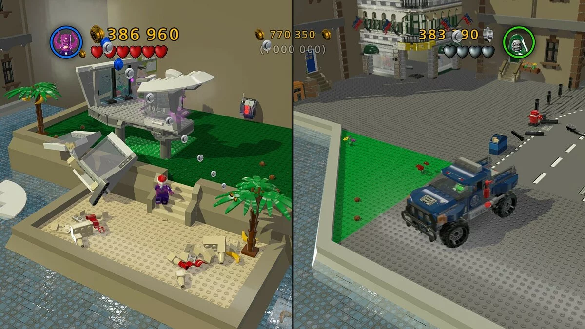 Скриншоты из Lego Marvel Super Heroes