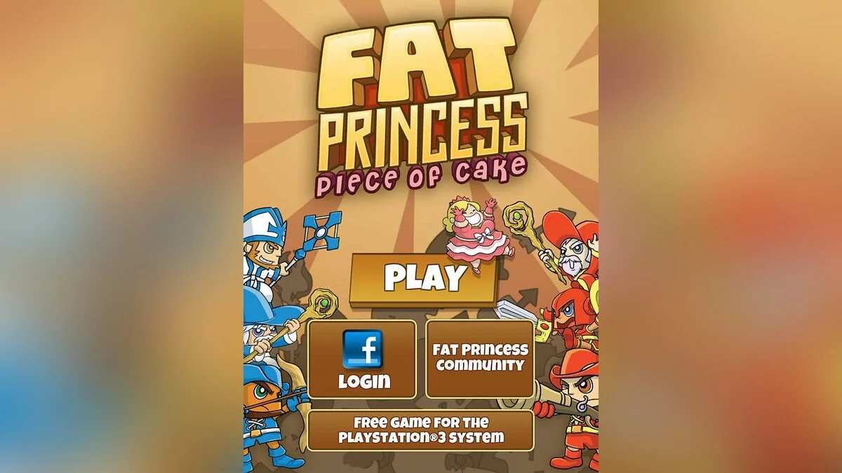 Скриншоты из Fat Princess: Piece of Cake