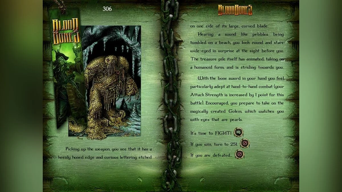 Скриншоты из Fighting Fantasy: Bloodbones