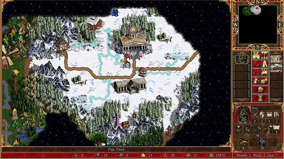 Магия Heroes of might and Magic 3