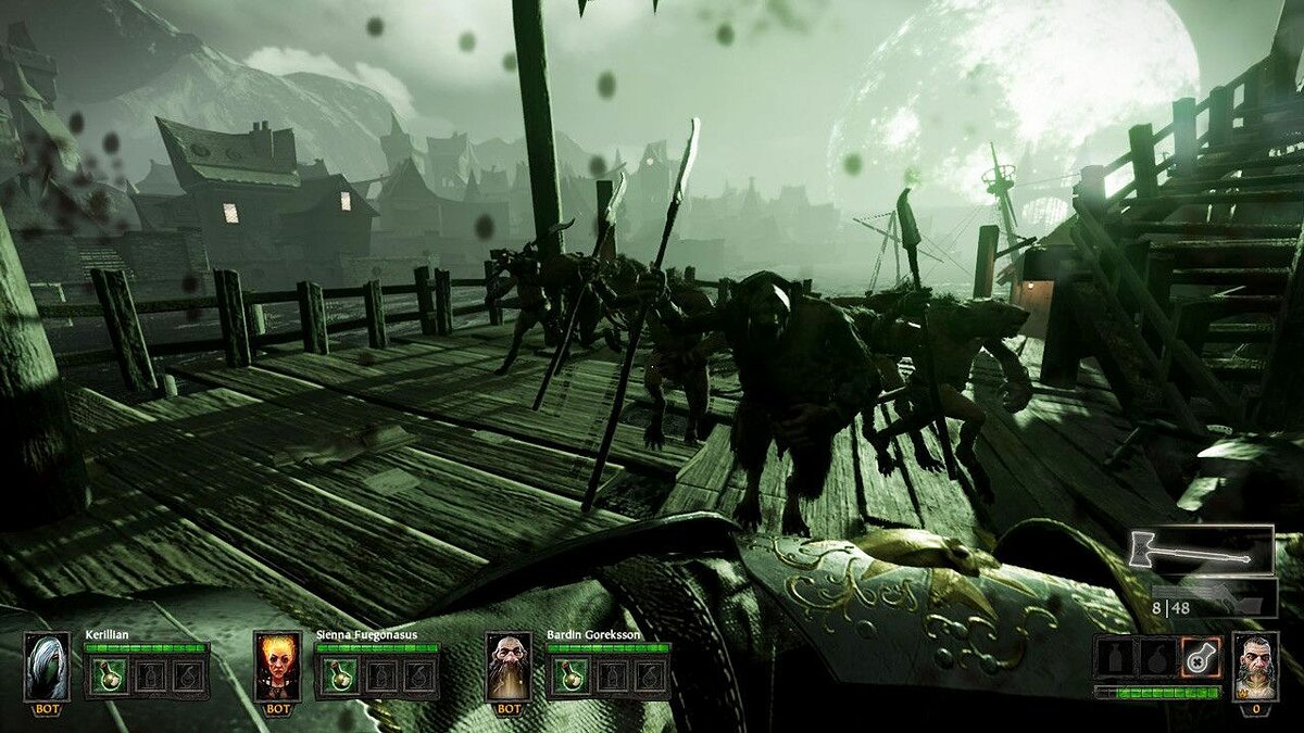 Warhammer: End Times - Vermintide: Drachenfels зависает