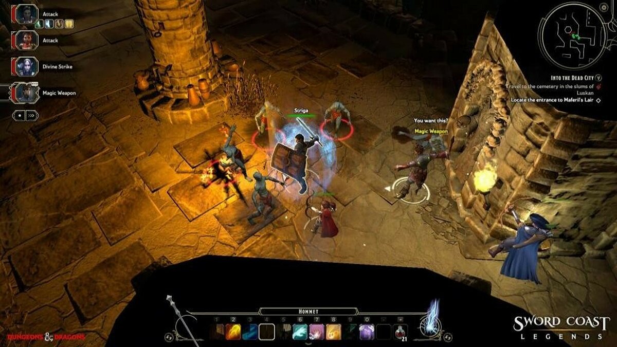 Sword Coast Legends вылетает