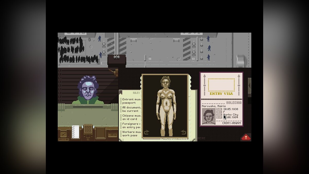 Системные требования Papers, Please (Papers Please), проверка ПК,  минимальные и рекомендуемые требования игры