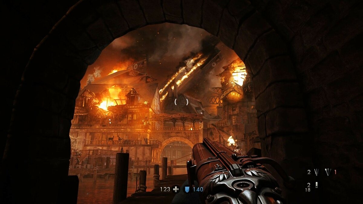 Wolfenstein: The Old Blood тормозит. Низкий FPS