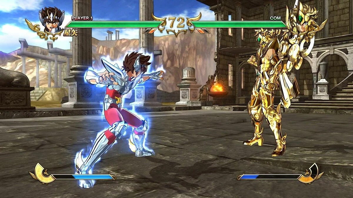 Скриншоты из Saint Seiya: Soldiers' Soul