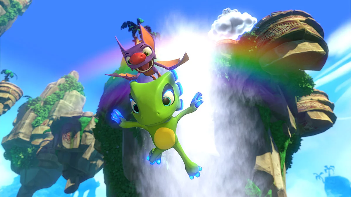 Скриншоты из Yooka-Laylee