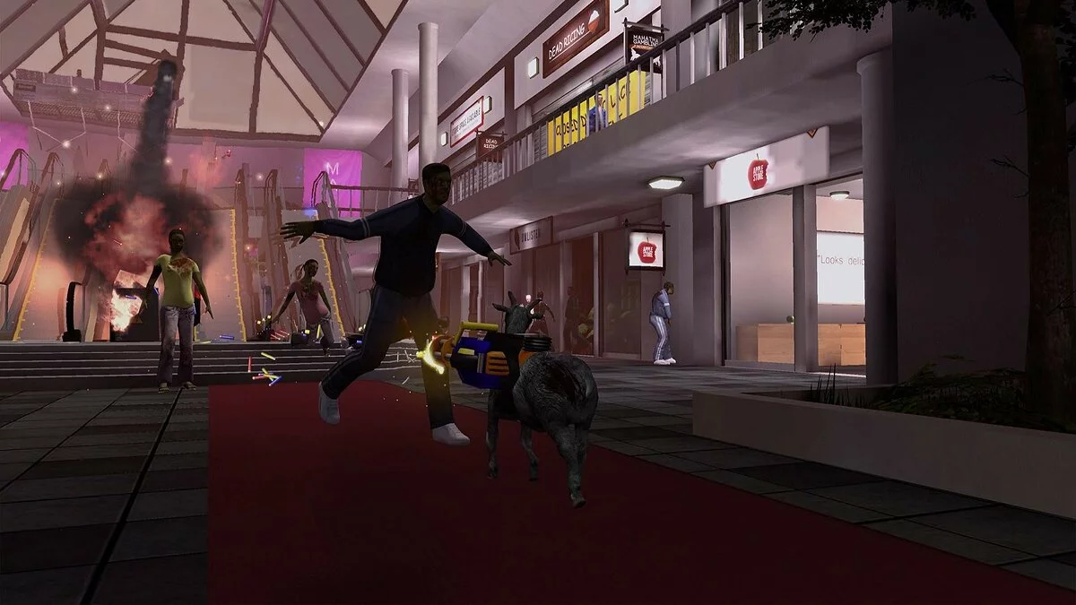 Скриншоты из Goat Simulator GoatZ