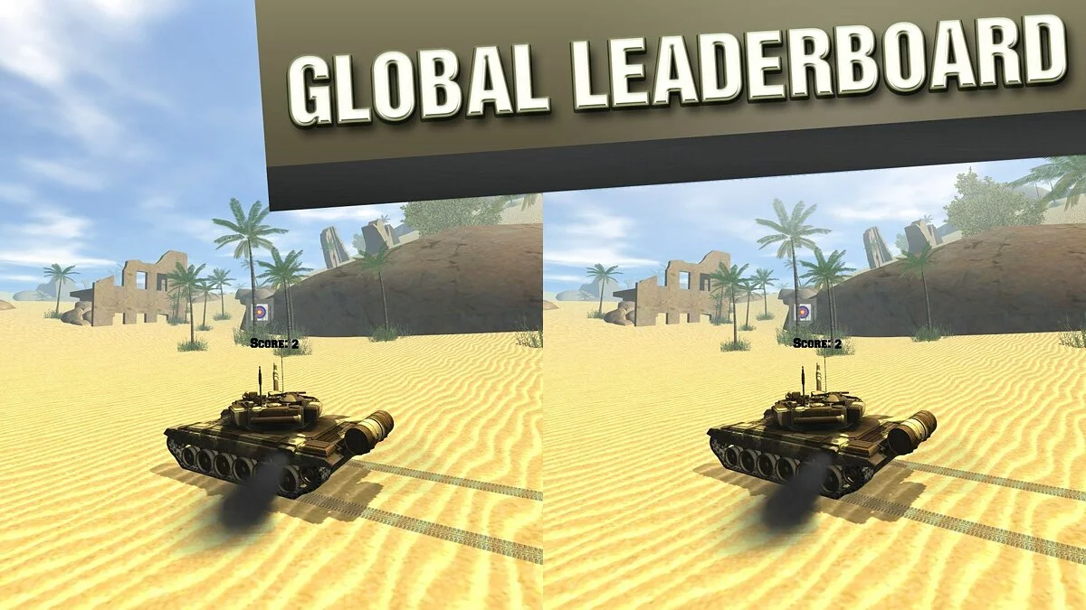 Скриншоты из VR Tank Training
