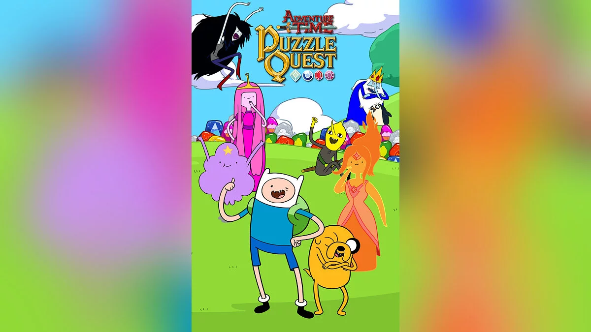 Скриншоты из Adventure Time Puzzle Quest