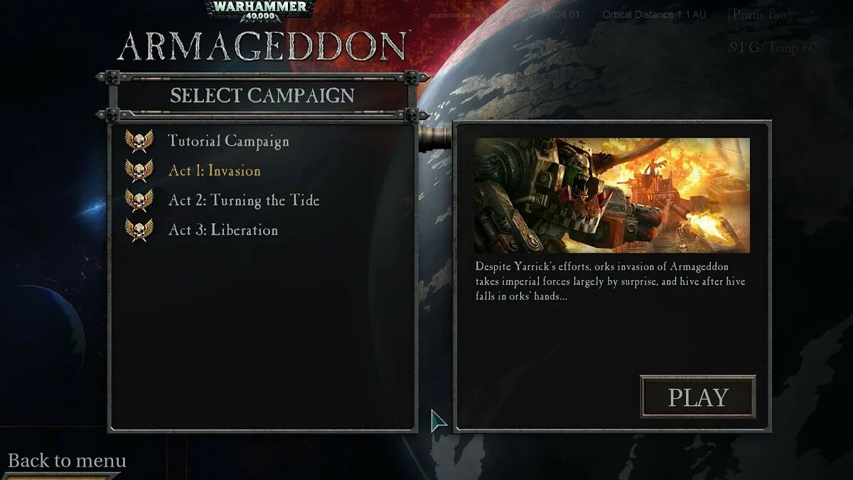 Скриншоты из Warhammer 40,000: Armageddon / Картинка 13