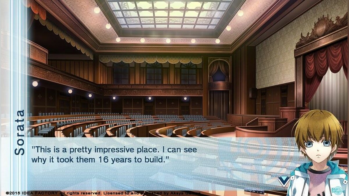 Norn9 PS Vita. Norn9 PSP. Impressive place.