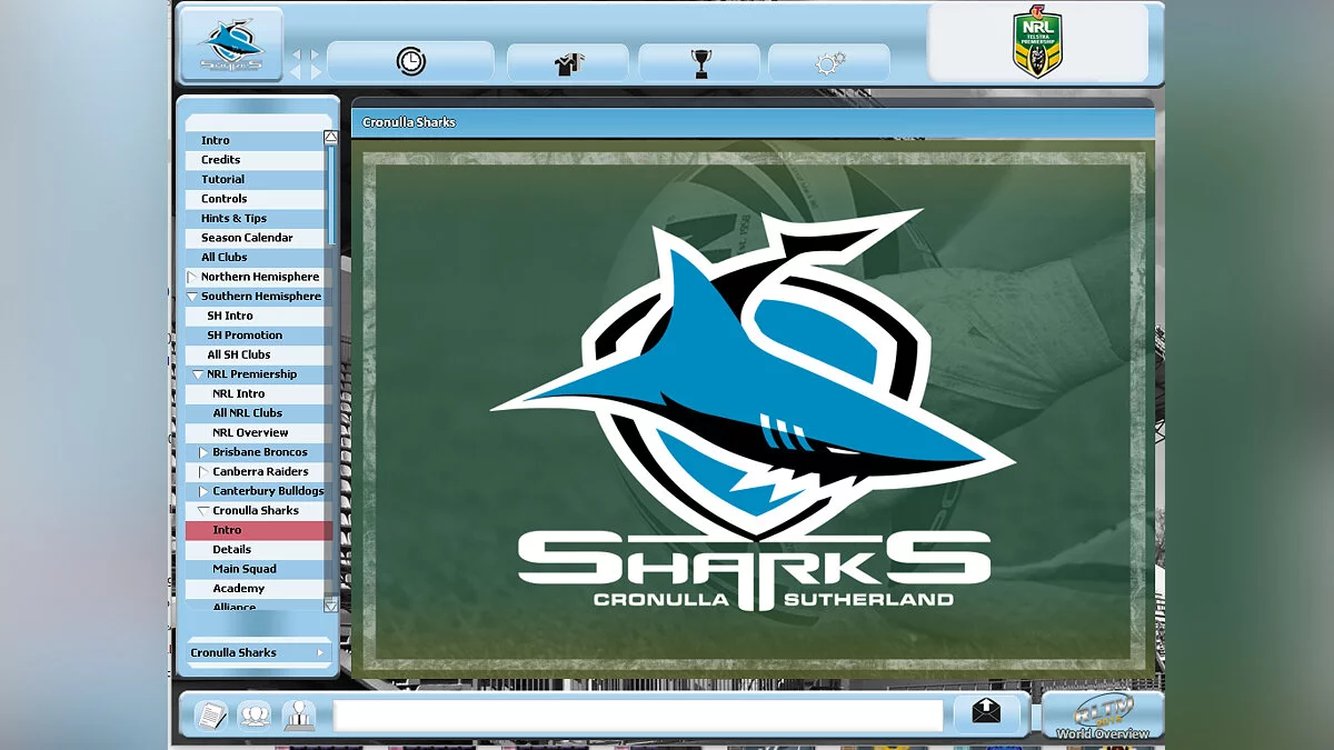 Скриншоты из Rugby League Team Manager 2015