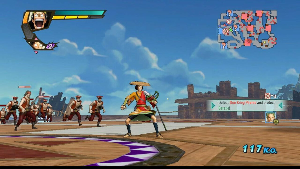 В One Piece Pirate Warriors 3 нет звука