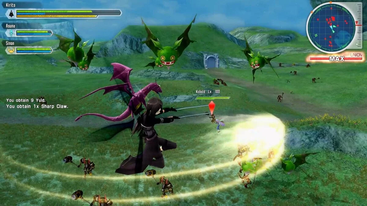 Скриншоты из Sword Art Online: Lost Song