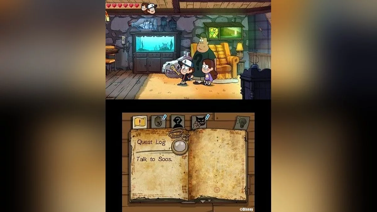 Скриншоты из Gravity Falls: Legend of the Gnome Gemulets