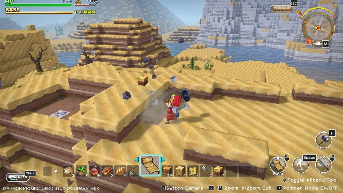 Скриншоты из Dragon Quest Builders