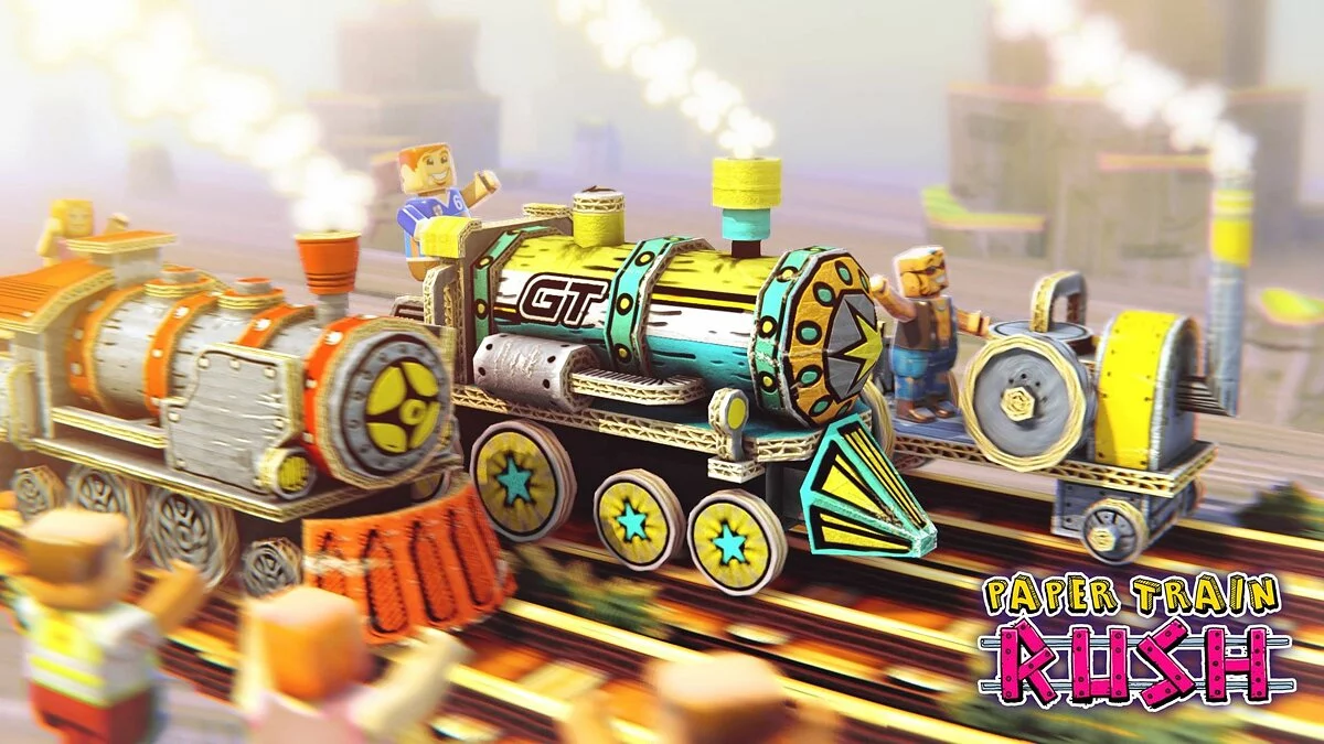 Скриншоты из Paper Train: Rush