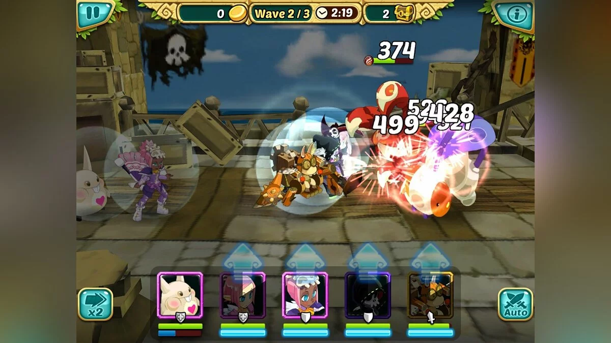 Скриншоты из WAKFU Raiders