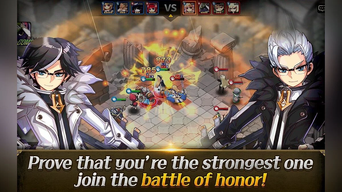 Скриншоты из Fantasy War Tactics