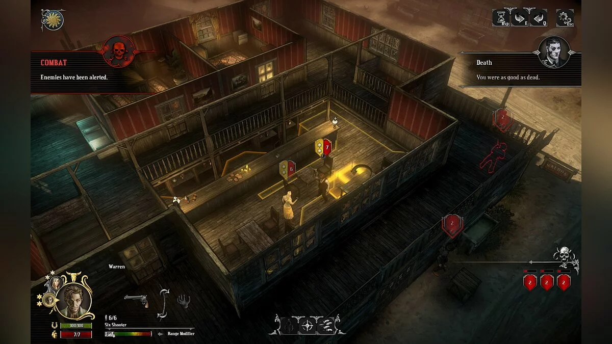 Скриншоты из Hard West