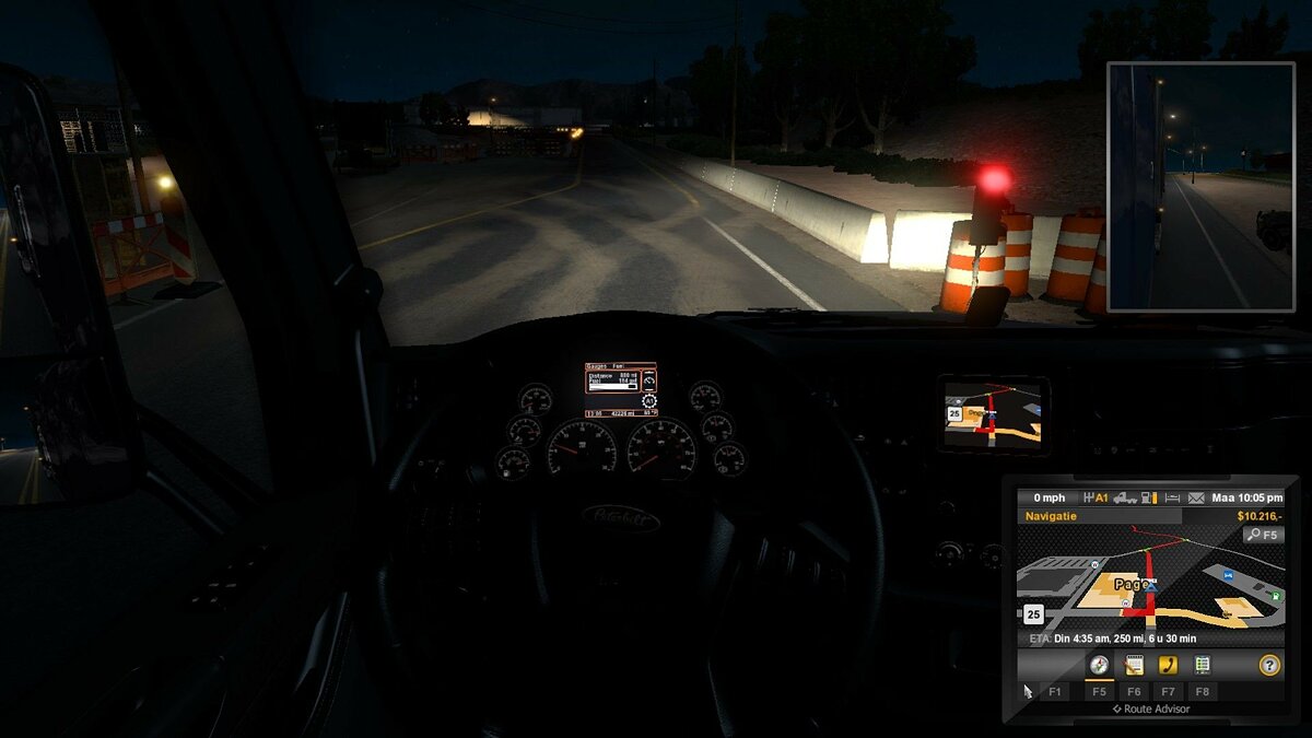 American Truck Simulator черный экран