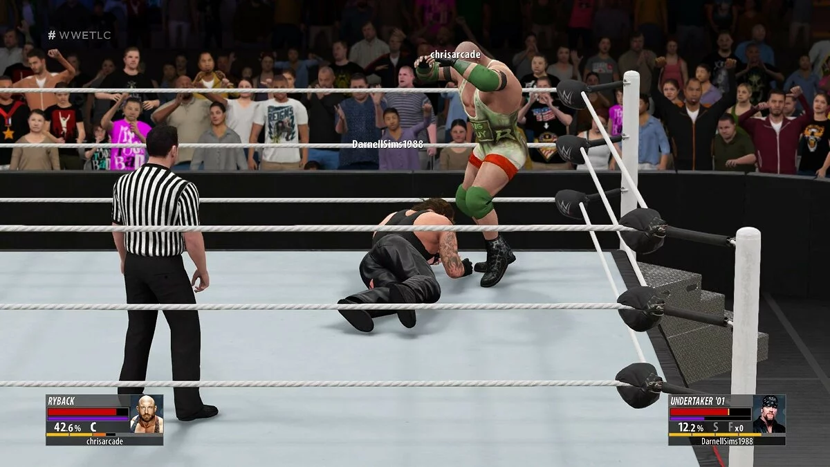 Скриншоты из WWE 2K16