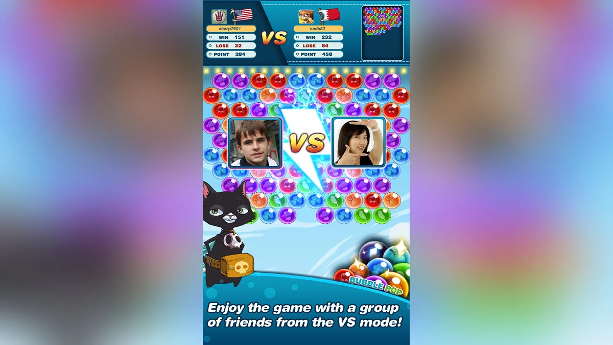 Скриншоты из Bubble Shooter Pop
