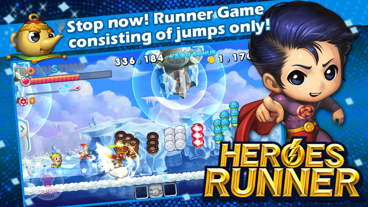 Скриншоты из Heroes runner