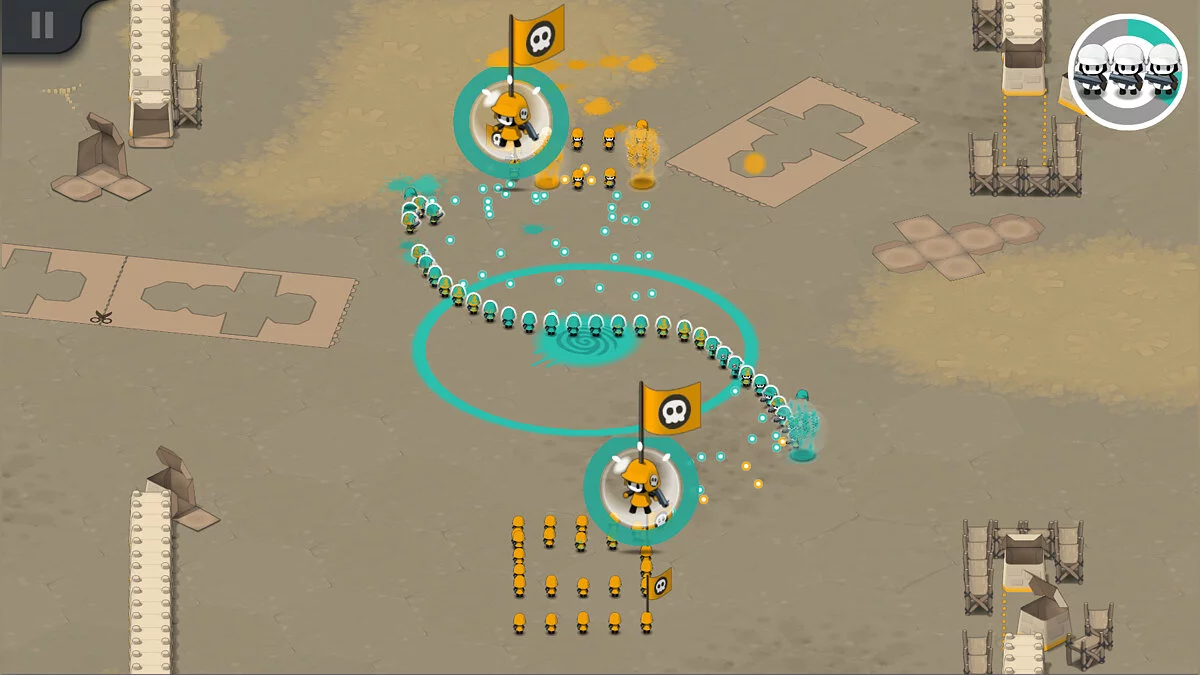 Скриншоты из Tactile Wars