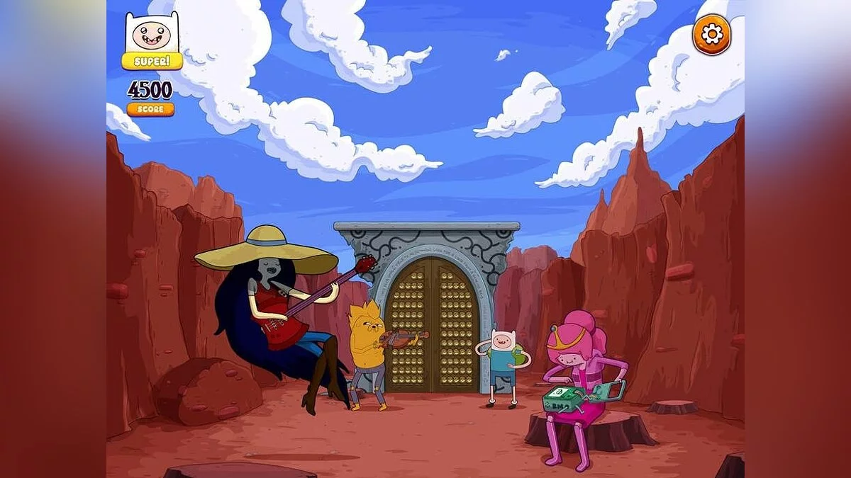 Скриншоты из Rockstars of Ooo: Adventure Time Rhythm Game