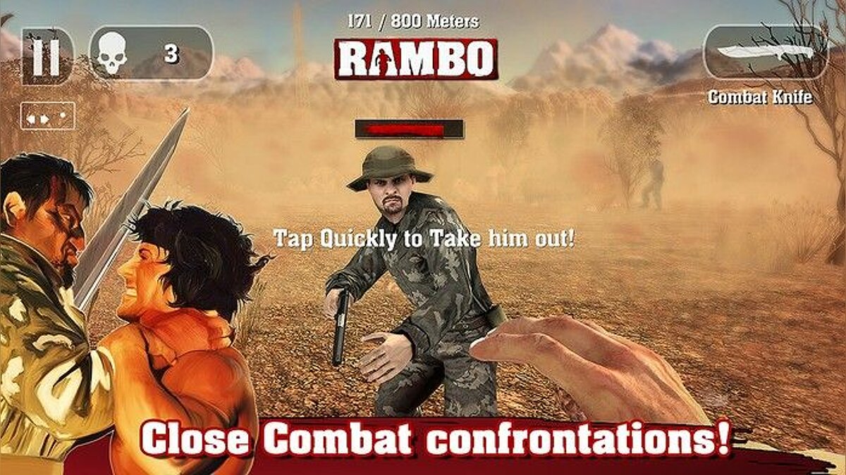 Rambo: The Mobile Game - что это за игра, трейлер, системные требования,  отзывы и оценки, цены и скидки, гайды и прохождение, похожие игры