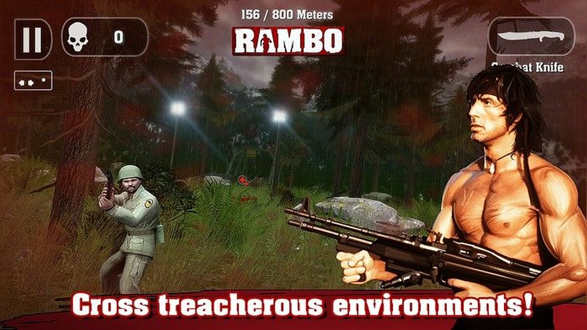 Rambo: The Mobile Game - что это за игра, трейлер, системные требования,  отзывы и оценки, цены и скидки, гайды и прохождение, похожие игры