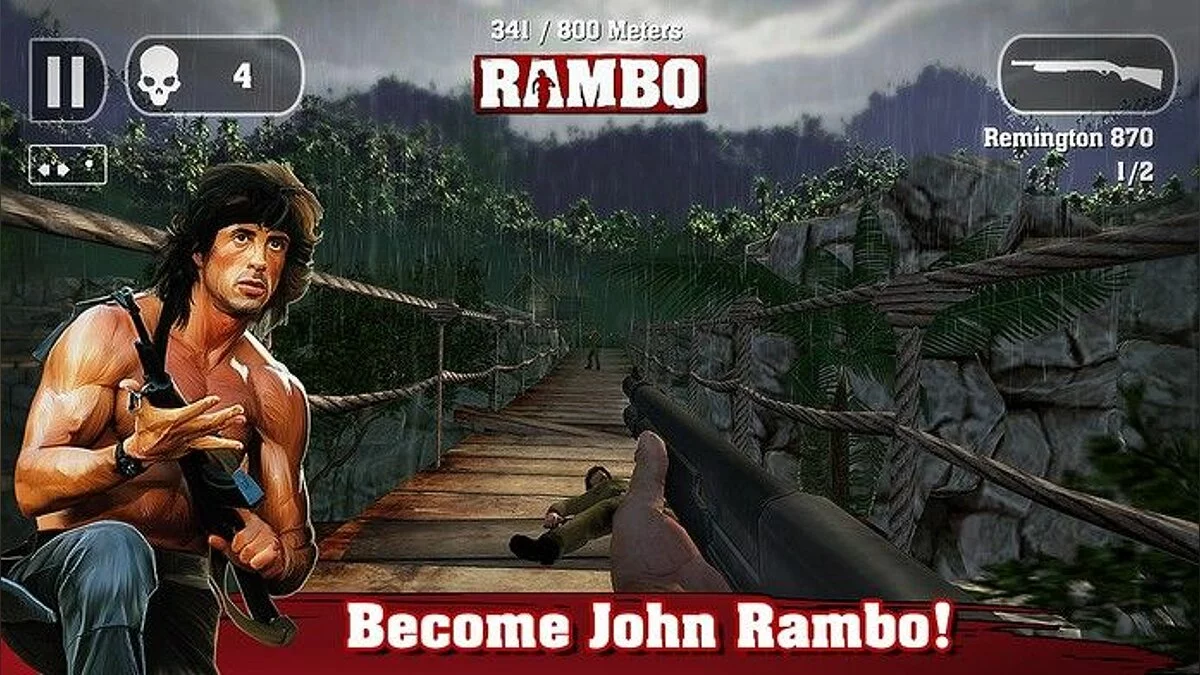 Скриншоты из Rambo: The Mobile Game