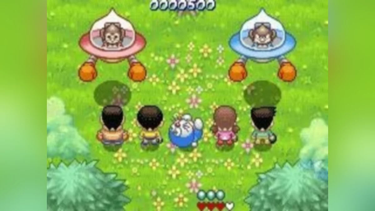 Скриншоты из Doraemon: Midori no Wakusei Doki Doki Daikyuushuutsu!