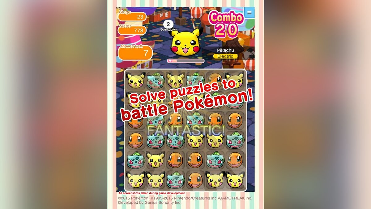 Pokemon Shuffle - что это за игра, трейлер, системные требования, отзывы и  оценки, цены и скидки, гайды и прохождение, похожие игры PokeToru