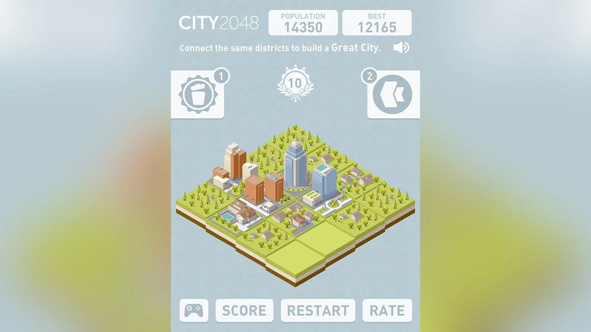 Скриншоты из City 2048