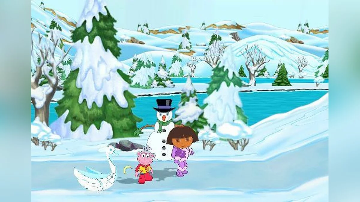 Скриншоты из Dora The Explorer: Dora Saves The Snow Princess