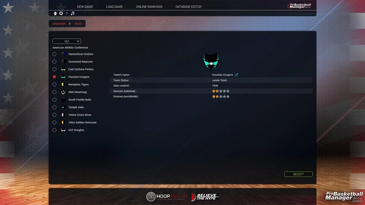 Скриншоты из Pro Basketball Manager 2016