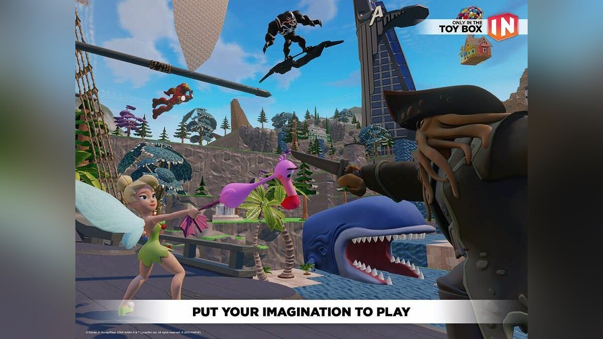 Disney Infinity: Toy Box 3.0 - что это за игра, трейлер, системные  требования, отзывы и оценки, цены и скидки, гайды и прохождение, похожие  игры