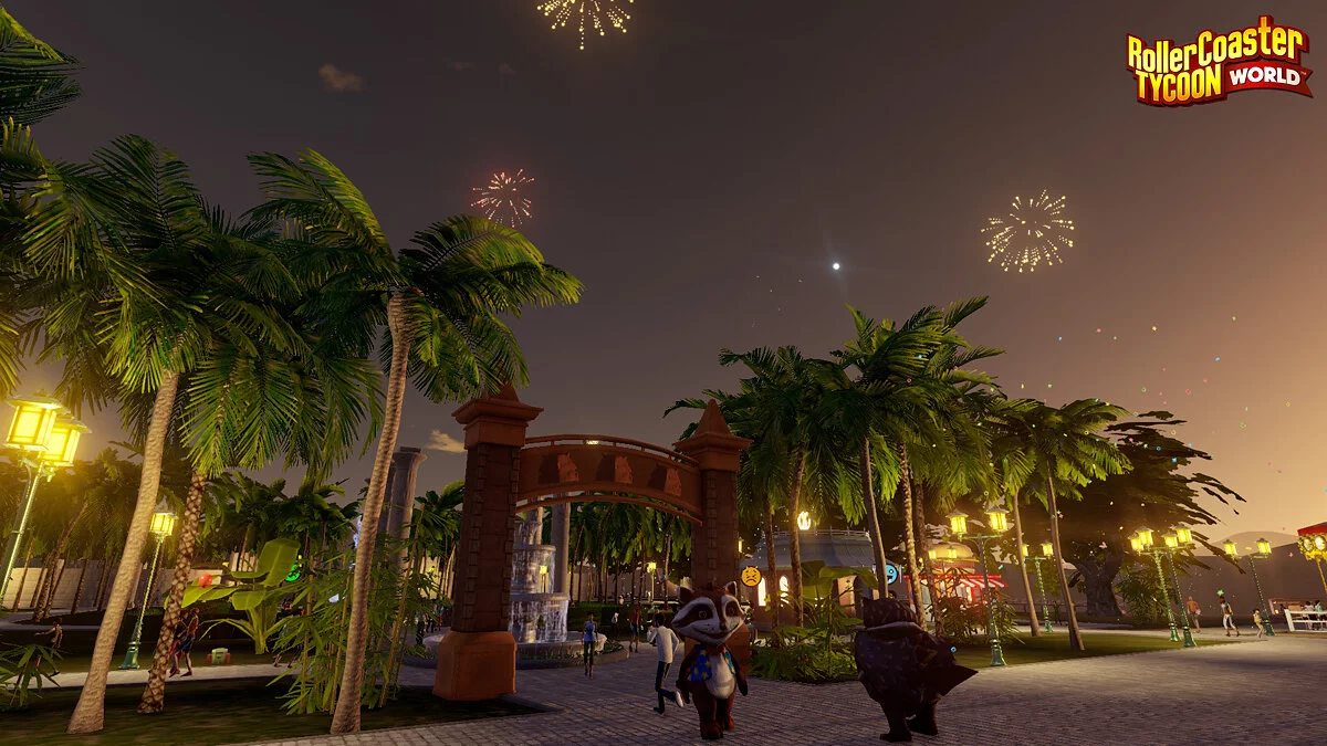 Скриншоты из RollerCoaster Tycoon World