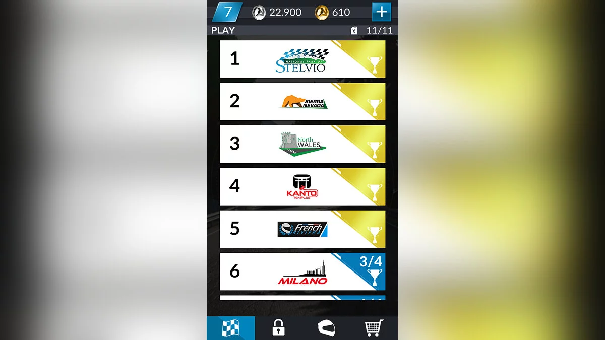 Скриншоты из MyRIDE Challenge