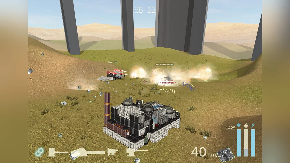 Скриншоты из Scraps: Modular Vehicle Combat