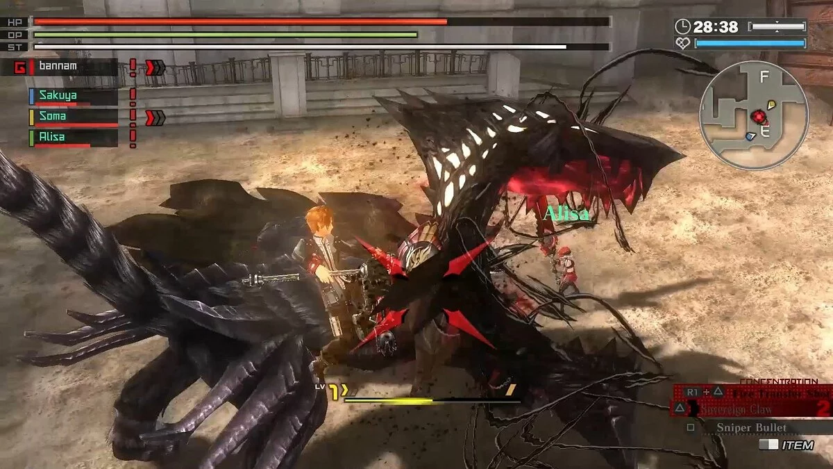Скриншоты из God Eater Resurrection