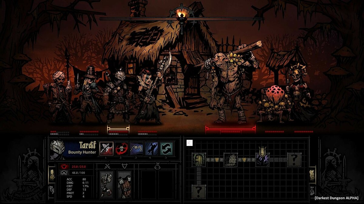 Darkest Dungeon черный экран