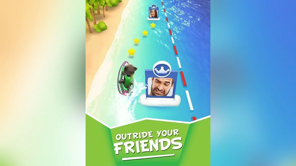 Скриншоты из Talking Tom Jetski