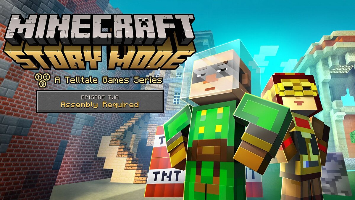 Картинки minecraft story mode